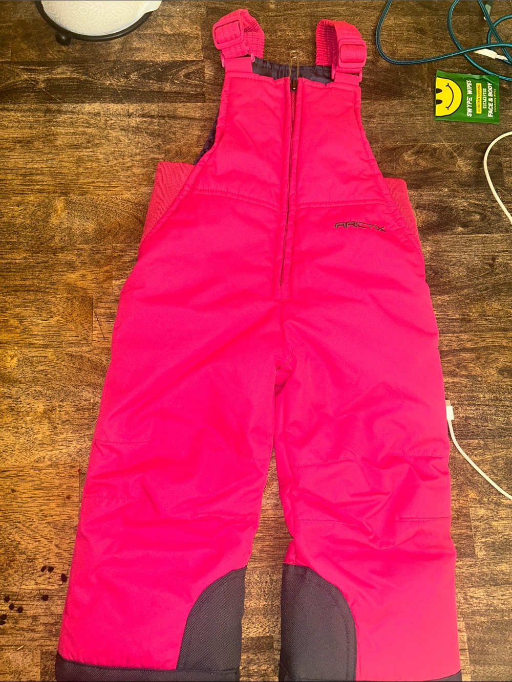 Arctix Kids Hot Pink Snow Overalls